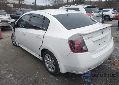 2011 Nissan Sentra 2.0Sr из США, поврежденный, VIN 3N1AB6AP0BL672386